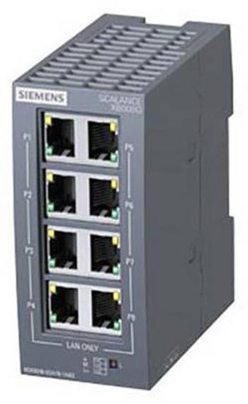 Průmyslový ethernetový switch Siemens, 6GK5008-0GA10-1AB2, 10 / 100 / 1000 MBit/s