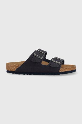 Pantofle Birkenstock Arizona pánské, tmavomodrá barva