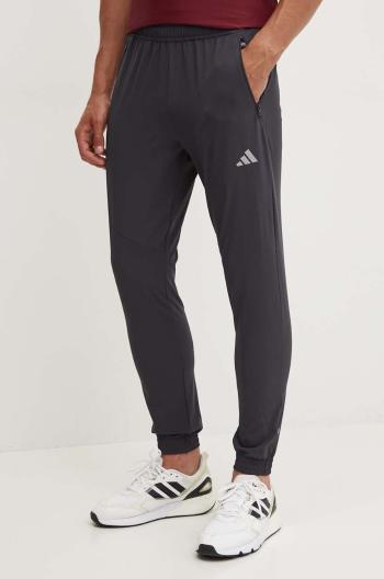 Tepláky adidas šedá barva, hladké, JG1264