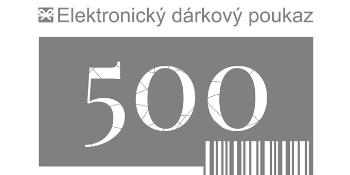 Tescoma dárkový poukaz 500 Kč elektronický