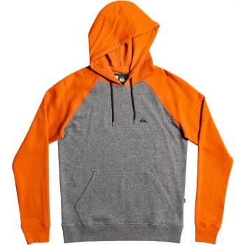 Quiksilver ESSENTIALS HOOD RAGLAN Pánská mikina, tmavě šedá, velikost M