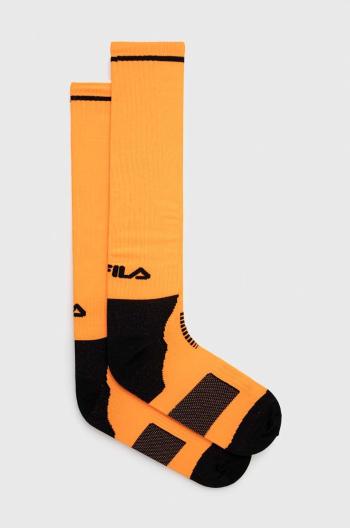 Ponožky Fila , oranžová barva