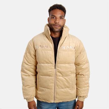 Zimní Bunda Karl Kani Retro Corduroy Puffer Jacket sand - M