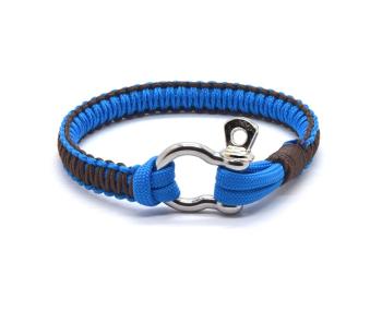 Cordell Modrý paracord náramek Omega Slim