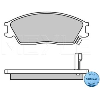 MEYLE Brzdové destičky přední (0252101214/W)