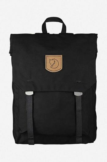 Batoh Fjallraven Foldsack No. 1 černá barva, velký, hladký, F24210.550