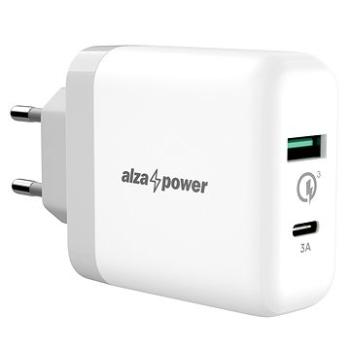 AlzaPower Q200C Quick Charge 3.0 bílá (APW-CCQ200CW)