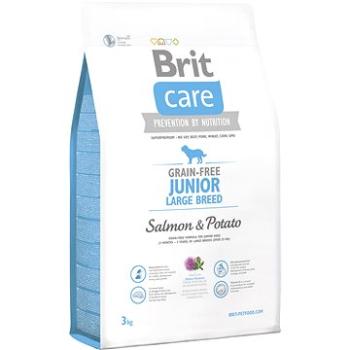 Brit Care grain-free junior large breed salmon & potato 3 kg (8595602510108)