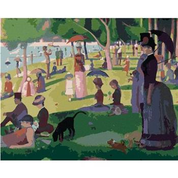 Malování podle čísel - Nedělní odpoledne na ostrově Grande Jatte (G. Seurat) (HRAbz33453nad)