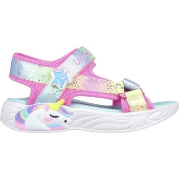 Skechers UNICORN DREAMS - MAJESTIC BLISS Dívčí sandály, růžová, velikost