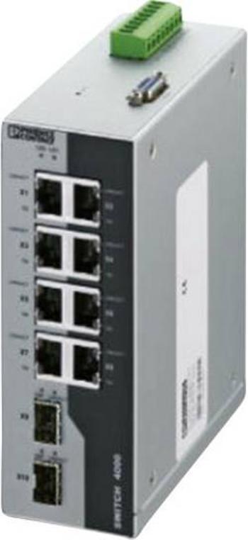 Průmyslový ethernetový switch Phoenix Contact, FL SWITCH 4008T-2SFP, 10 / 100 / 1000 MBit/s