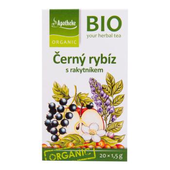 APOTHEKE BIO Čaj Ovocný s černým rybízem a rakytníkem 30 g