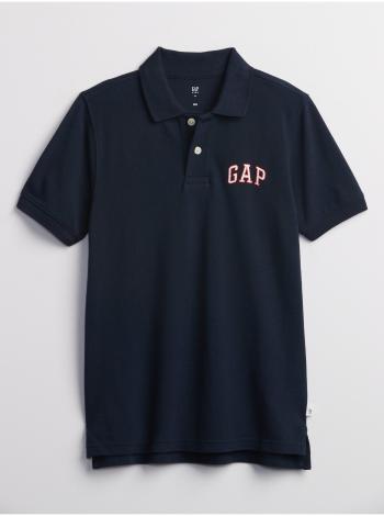 Modré klučičí dětské polo tričko GAP Logo polo shirt