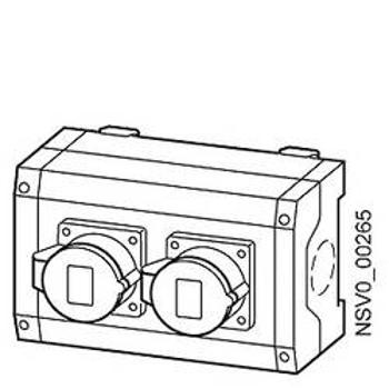 Přístrojová skříňka Siemens BVP:034290, BD01-GK2X/CEE16 3CEE165