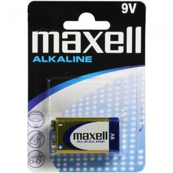 Alkalická baterie Maxell 9V 1 ks