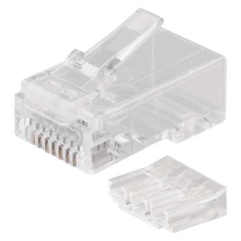 EMOS Konektor RJ45 pro UTP kabel (drát), bílý 1821000700, K0103