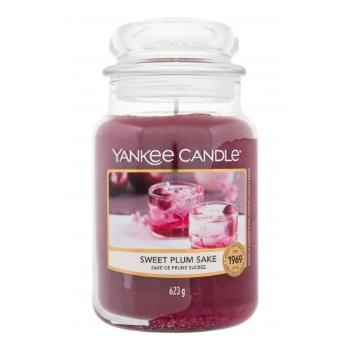 Yankee Candle Sweet Plum Sake 623 g vonná svíčka unisex