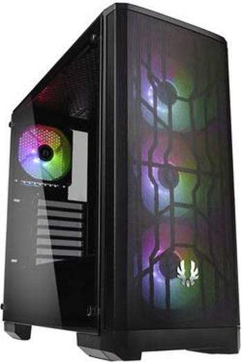 Pouzdro midi tower Bitfenix Nova Mesh TG A-RGB, černá