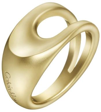 Calvin Klein Luxusní pozlacený prsten Shade KJ3YJR1101 52 mm