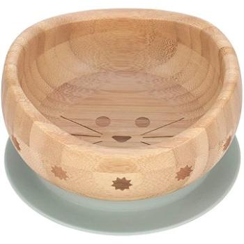 Lässig  Bowl Bamboo Wood Little Chums cat (4042183412917)