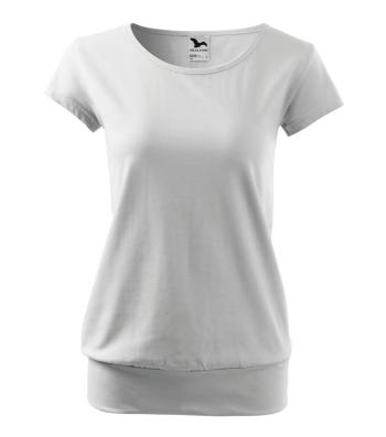 MALFINI Dámské tričko City - Bílá | XL