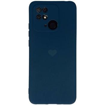 Vennus Valentýnské pouzdro Heart pro Xiaomi Redmi 10C - tmavě modré (TT4457)