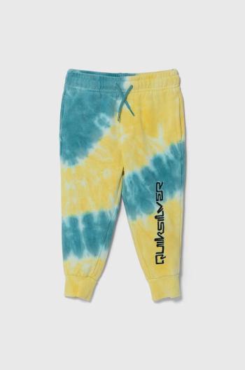 Dětské tepláky Quiksilver TIE DYE TRACK vzorované