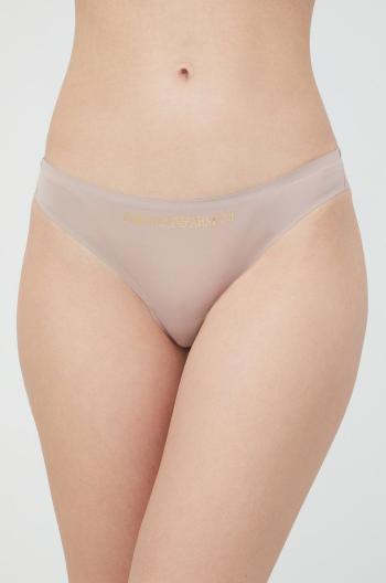 Kalhotky brazilky Emporio Armani Underwear růžová barva