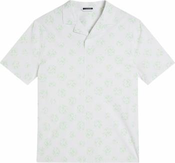 J.Lindeberg Resort Regular Fit Shirt Print White Sphere Dot 2XL Polo košile