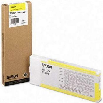 Epson T606400 žlutá (yellow) originální cartridge