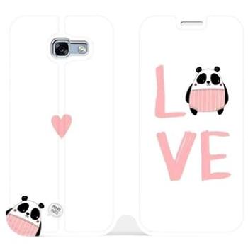 Flipové pouzdro na mobil Samsung Galaxy A5 2017 - MH09S Panda LOVE (5903226751631)