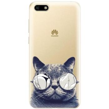 iSaprio Crazy Cat 01 pro Huawei Y5 2018 (craca01-TPU2-Y5-2018)