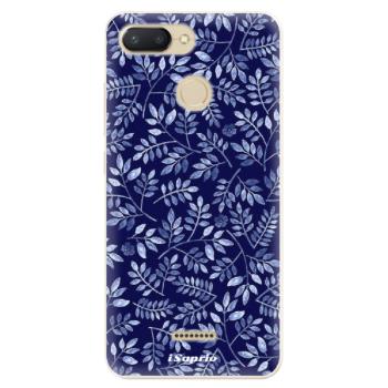 Odolné silikonové pouzdro iSaprio - Blue Leaves 05 - Xiaomi Redmi 6