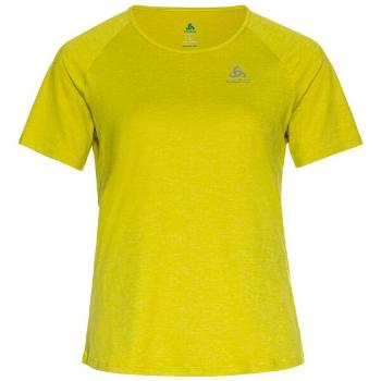 Odlo W RUN EASY 365 T-SHIRT CREW NECK SS Dámské běžecké tričko, žlutá, velikost S