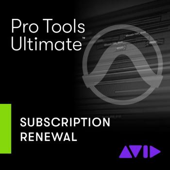 AVID Pro Tools Ultimate Annual Subscription Renewal