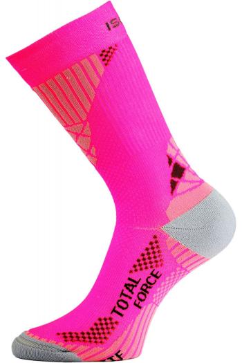 Lasting ITF 408 růžové Středně dlouhá inlinová ponožka Velikost: (38-41) M ponožky