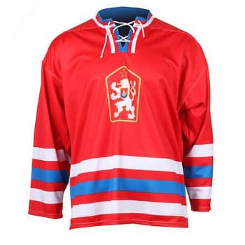Replika ČSSR 1976 hokejový dres červená Velikost oblečení: XL