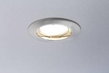 LED vestavné svítidlo Paulmann Coin 92722, 20.4 W, N/A, sada 3 ks, železo (kartáčované)