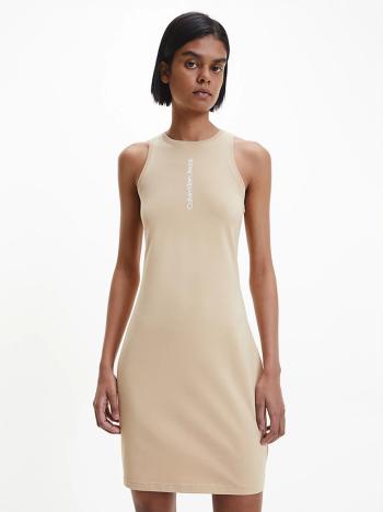 Calvin Klein dámské hnědé šaty - M (AB0)