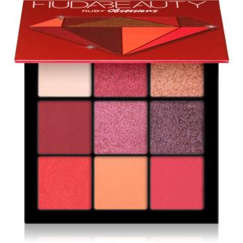 Huda Beauty Ruby Obsessions paletka očních stínů 8,4 g