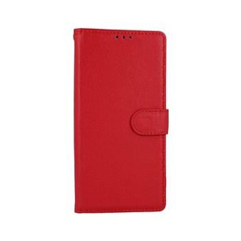 TopQ Xiaomi Redmi Note 9 knížkový červený s přezkou 50681 (Sun-50681)