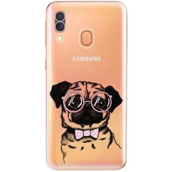 iSaprio The Pug pro Samsung Galaxy A40 (pug-TPU2-A40)