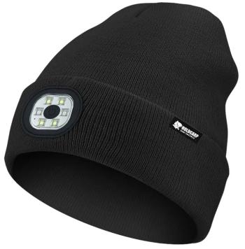 Holdcarp čepice led light beanie black