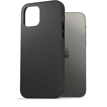 AlzaGuard Genuine Leather Case pro iPhone 12 / 12 Pro černé (AGD-GLC0010B)