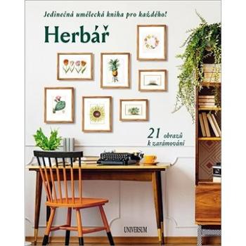 Herbář Jedinečná umělecká kniha pro každého!: 21 obrazů k zarámování (978-80-242-6887-3)