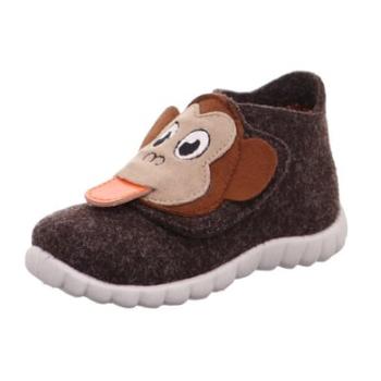 superfit Slipper Happy Monkey hnědý