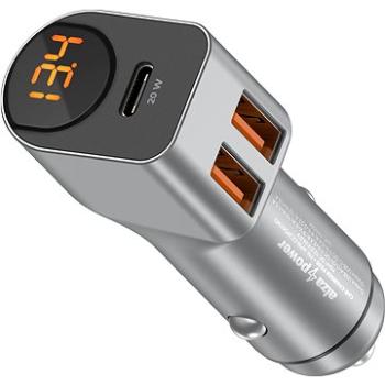 AlzaPower Car Charger P530 USB + USB-C Power Delivery šedá (APW-CC3PD01MD)
