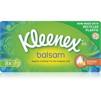 Kleenex Balsam BalmCare papírové kapesníky 8x9 ks