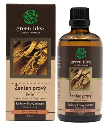 TOPVET Green Idea Ženšen tinktura 100 ml