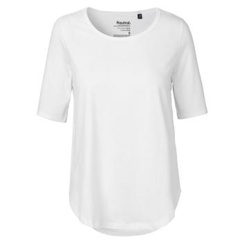 Neutral Dámské tričko s polovičním rukávem z organické Fairtrade bavlny - Bílá | XL